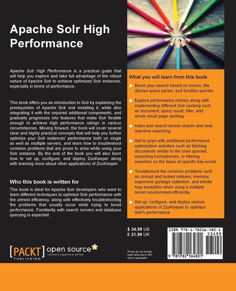 Produktbild: Apache Solr High Performance