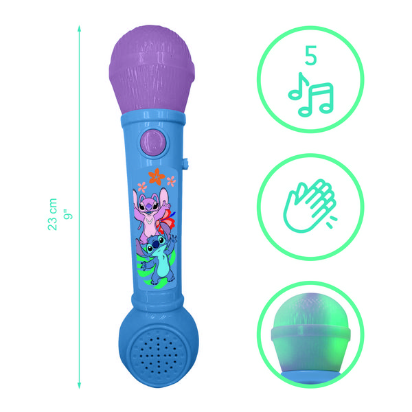 Produktbild: Disney Stitch Mikrofon mit Melodien
