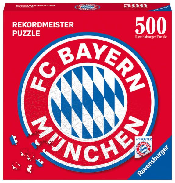 Ravensburger - FC Bayern Logo, 500 Teile