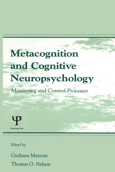 Produktbild: Metacognition and Cognitive Neuropsychology