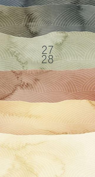 Produktbild: Desert Dune 2-Year 2027-28 3.5 X 6.5 Monthly Pocket Planner