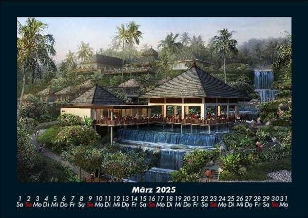 Produktbild: Bali 2025 Fotokalender DIN A5