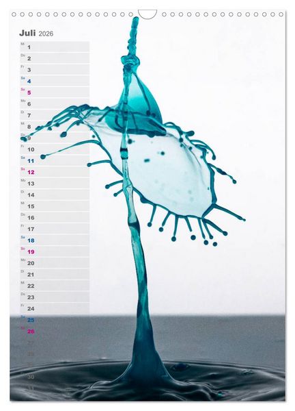 Produktbild: Farbenfreudig (Wandkalender 2026 DIN A3 hoch), CALVENDO Monatskalender