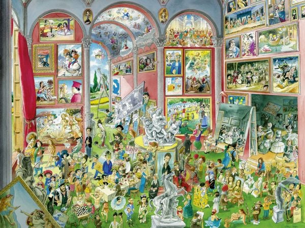 Produktbild: MASTERPIECES, HEYE Puzzle von Hugo Prades