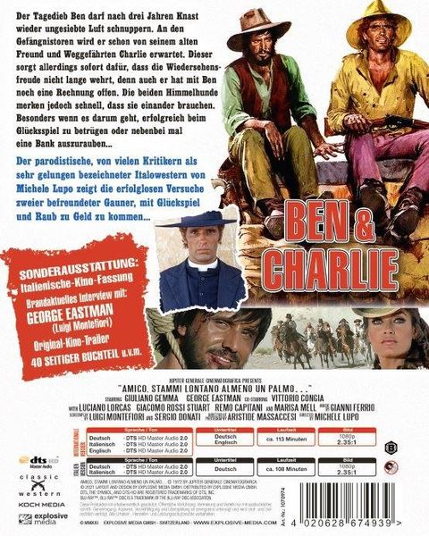 Produktbild: Ben & Charlie - Mediabook - Cover B [2 BRs]