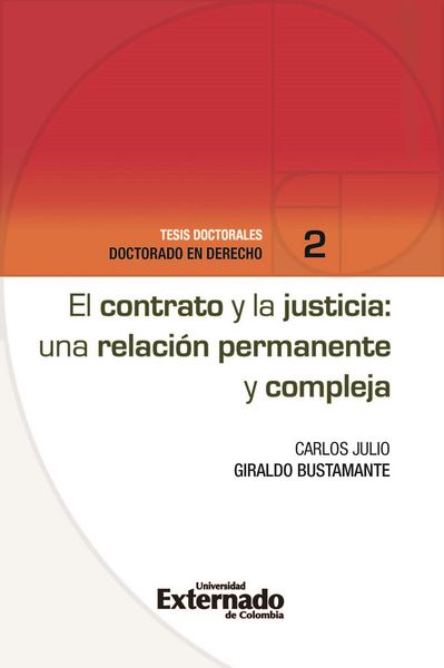 Produktbild: El contrato y la justicia: una relaci&oacute;n permanente y compleja