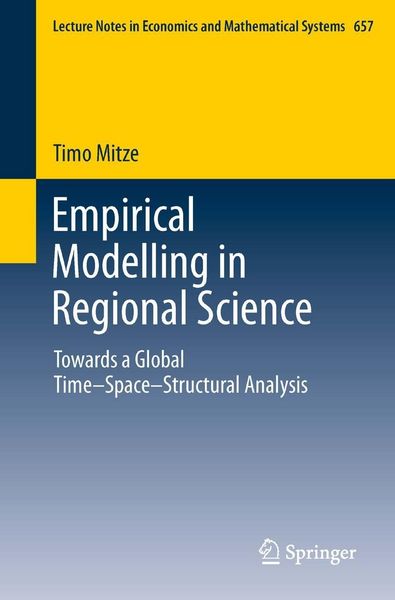 Produktbild: Empirical Modelling in Regional Science