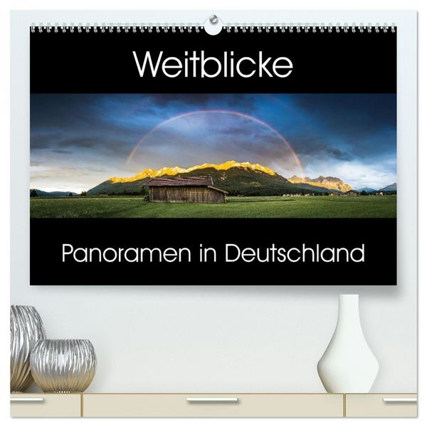 Produktbild: Weitblicke - Panoramen (hochwertiger Premium Wandkalender 2026 DIN A2 quer), Kunstdruck in Hochglanz
