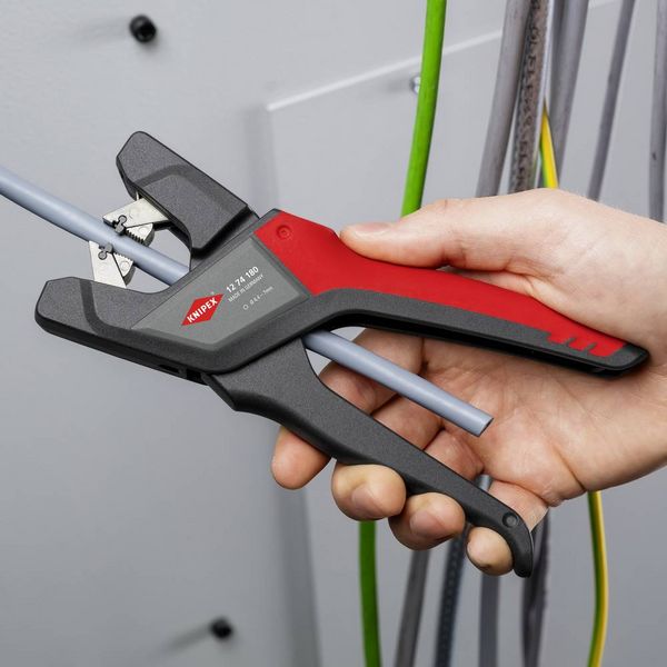 Produktbild: Knipex 12 74 180 Abmantelungszange 4.4 bis 7.5mm