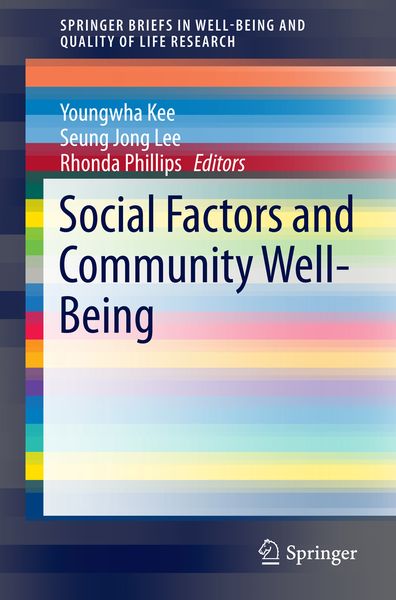 Produktbild: Social Factors and Community Well-Being