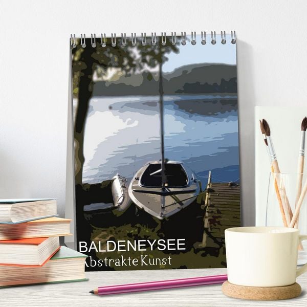 Produktbild: Der Baldeneysee in Essen (Tischkalender 2026 DIN A5 hoch), CALVENDO Monatskalender