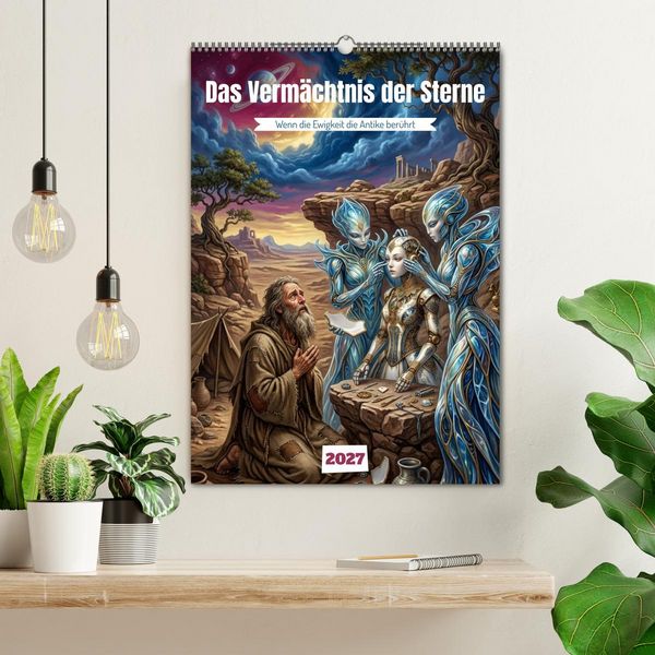 Produktbild: Das Verm&auml;chtnis der Sterne (Wandkalender 2027 DIN A2 hoch), CALVENDO Monatskalender