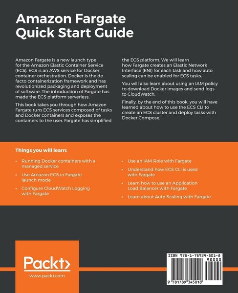 Produktbild: Amazon Fargate Quick Start Guide