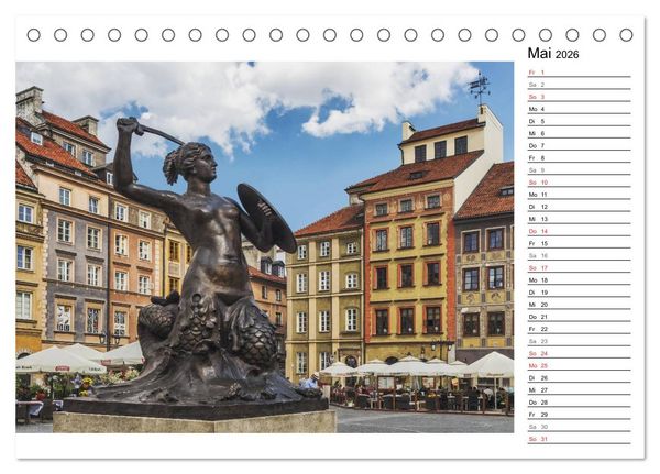 Produktbild: Polen &ndash; Zeit f&uuml;r Entdeckungen (Tischkalender 2026 DIN A5 quer), CALVENDO Monatskalender