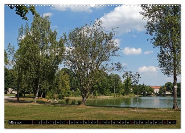 Produktbild: Musik- und Bergstadt Sondershausen/Th&uuml;ringen (Wandkalender 2026 DIN A2 quer), CALVENDO Monatskalender