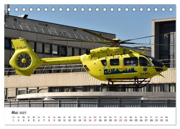 Produktbild: Wo Kraft schwebt und Pr&auml;zision fliegt (Tischkalender 2027 DIN A5 quer), CALVENDO Monatskalender