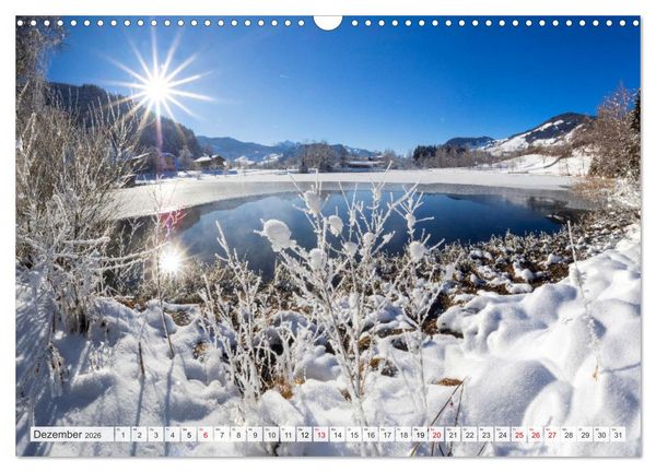 Produktbild: Sch&ouml;ne Gr&uuml;&szlig;e aus Goldegg (Wandkalender 2026 DIN A3 quer), CALVENDO Monatskalender