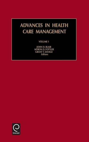 Produktbild: Advances in Health Care Management