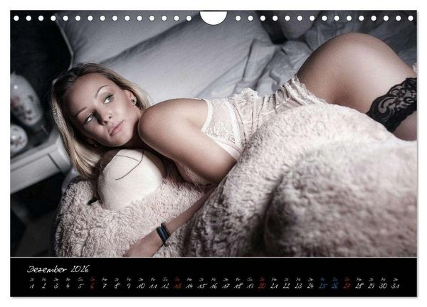 Produktbild: PinUp-Kalender 2026 (Wandkalender 2026 DIN A4 quer), CALVENDO Monatskalender