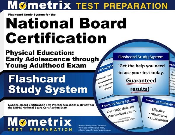 Produktbild: Flashcard Study System for the National Board Certification Physical Education: Early Adolescence Through Young Adulthood Exam
