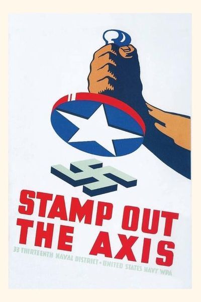 Produktbild: Vintage Journal World War II Propaganda Poster