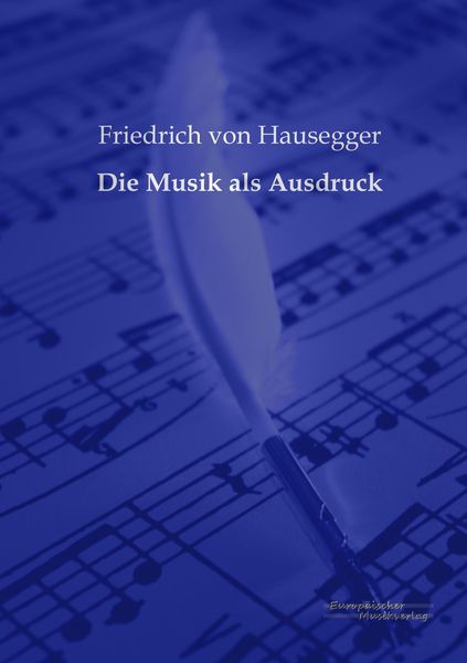 Produktbild: Die Musik als Ausdruck