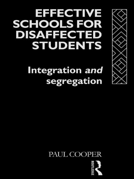 Produktbild: Effective Schools for Disaffected Students