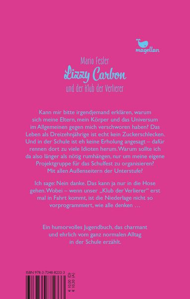 Produktbild: Lizzy Carbon und der Klub der Verlierer