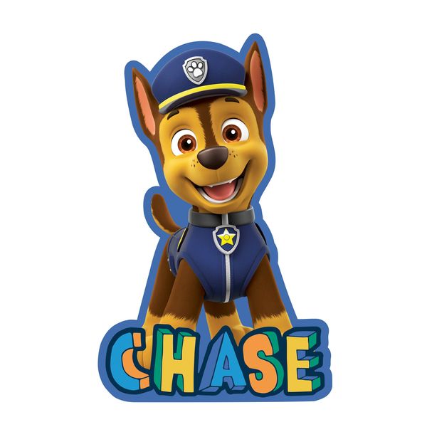 Produktbild: Paw Patrol 5432425093 - Formkissen (Chase), ca. 33x24x5 cm, 100% Polyester