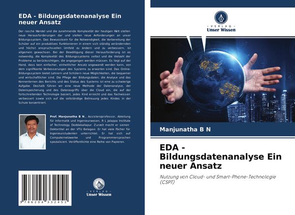 EDA - Bildungsdatenanalyse Ein neuer Ansatz, Taschenbuch von Manjunatha B. N., Verlag Unser Wissen, 9786204332451