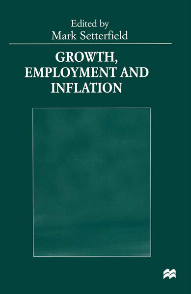Produktbild: Growth, Employment and Inflation