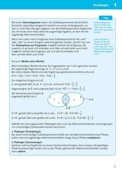 Produktbild: Klett Sicher im Abi 10-Minuten-Training Mathematik Stochastik