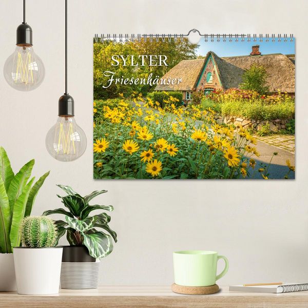 Produktbild: Sylter Friesenh&auml;user (Wandkalender 2026 DIN A4 quer), CALVENDO Monatskalender