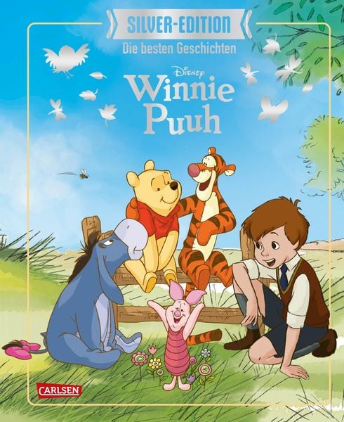 Produktbild: Disney Silver-Edition: Das gro&szlig;e Buch mit den besten Geschichten - Winnie Puuh