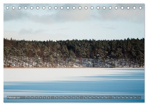 Produktbild: Lychen - zwischen Wald und Seen (Tischkalender 2027 DIN A5 quer), CALVENDO Monatskalender