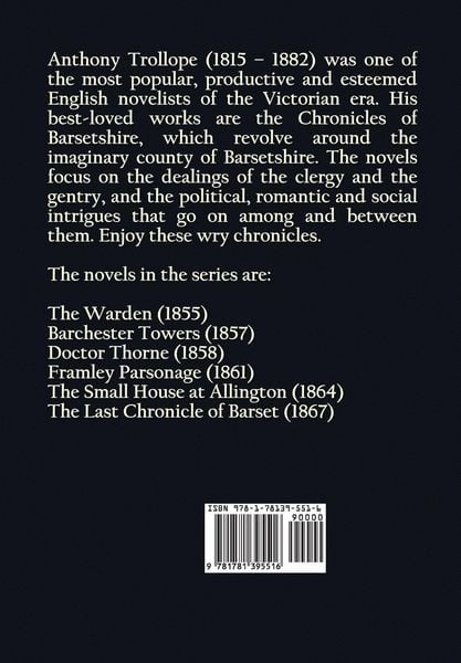 Produktbild: The Barsetshire Chronicles, Volume Two, including