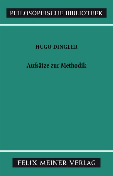Produktbild: Aufs&auml;tze zur Methodik