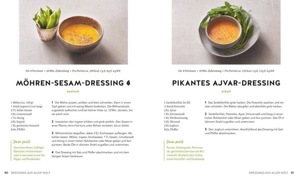 Produktbild: 1 Salat - 50 Dressings