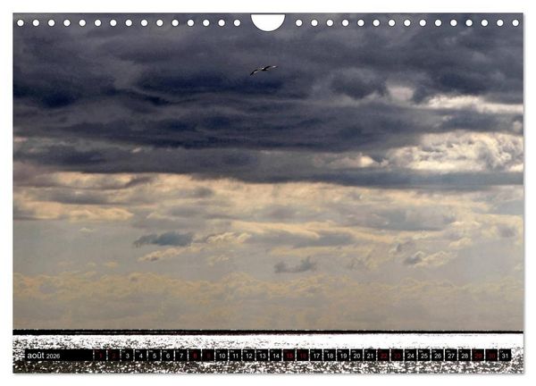 Produktbild: Un oc&eacute;an de lumi&egrave;re (Calendrier mural 2026 DIN A4 vertical), CALVENDO calendrier mensuel