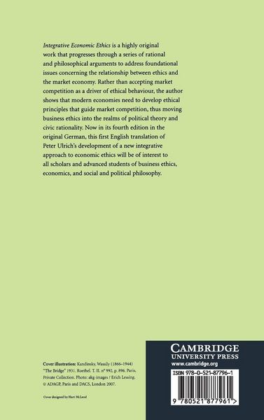Produktbild: Integrative Economic Ethics