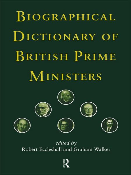 Produktbild: Biographical Dictionary of British Prime Ministers