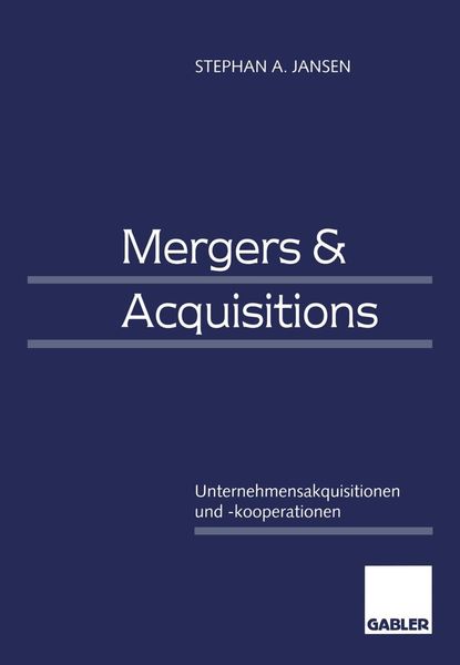 Produktbild: Mergers & Acquisitions