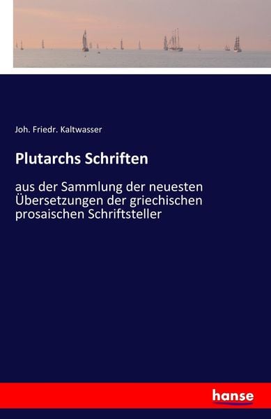 Produktbild: Plutarchs Schriften