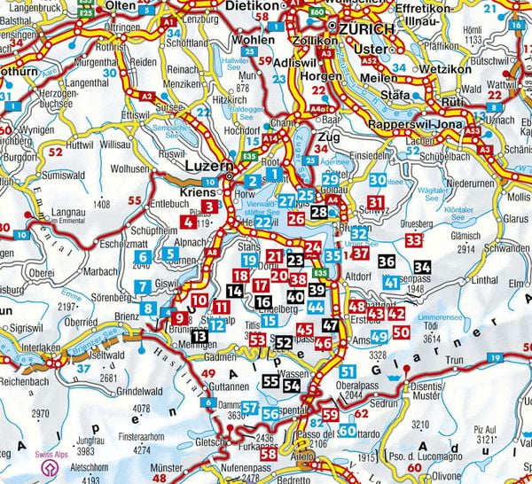Produktbild: ROTHER Wanderf&uuml;hrer Vierwaldst&auml;ttersee. 60 Touren in der Zentralschweiz zwischen Rigi und Gotthard