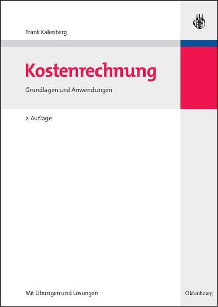Produktbild: Kostenrechnung