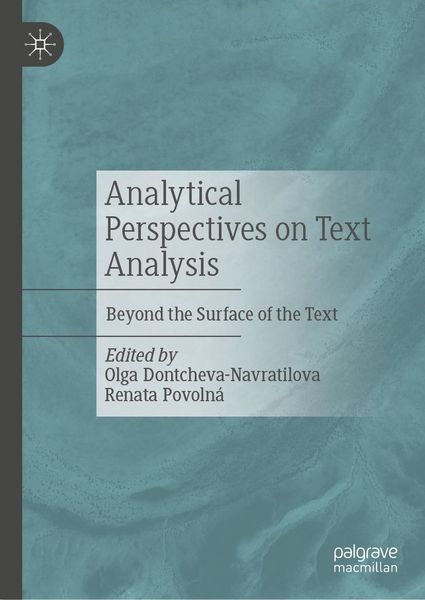 Produktbild: Analytical Perspectives on Text Analysis