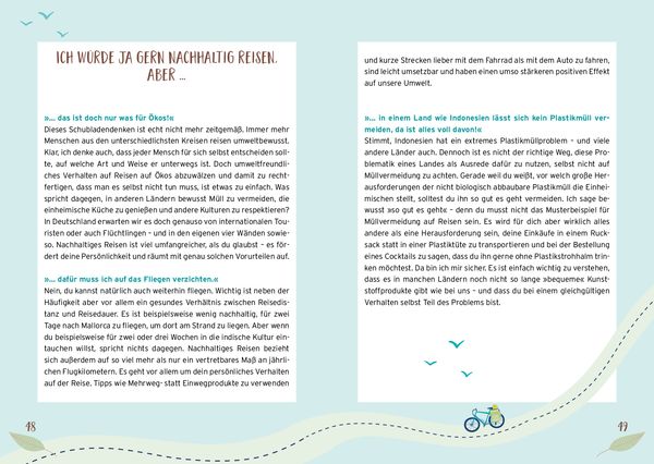 Produktbild: Nachhaltig reisen f&uuml;r Einsteiger