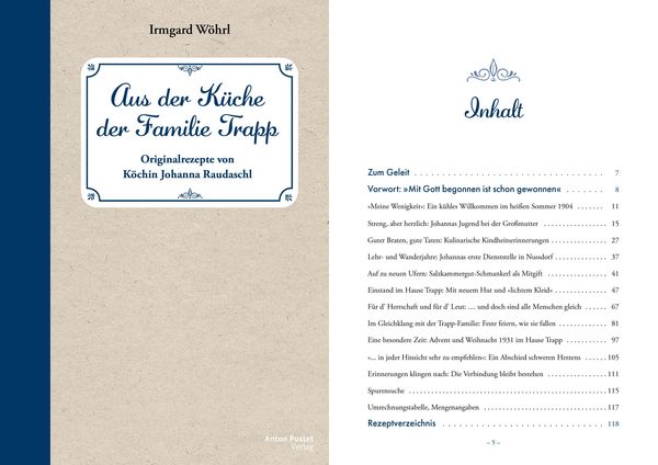 Produktbild: Aus der K&uuml;che der Familie Trapp