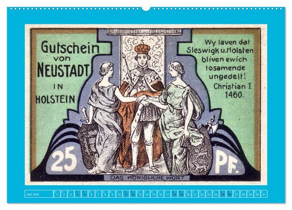 Produktbild: Gru&szlig; aus Neustadt in Holstein (hochwertiger Premium Wandkalender 2026 DIN A2 quer), Kunstdruck in Hochglanz