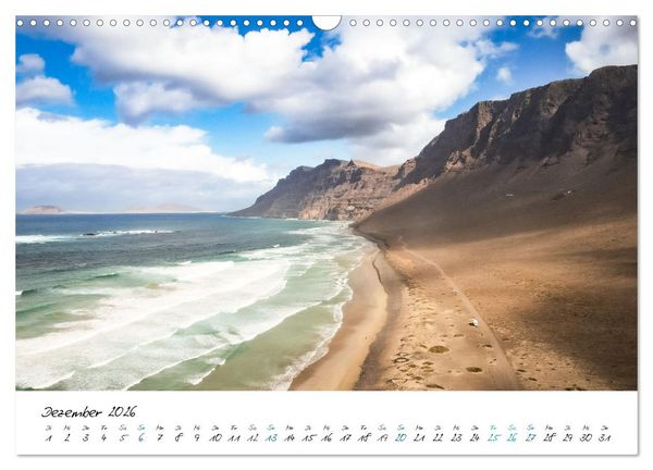 Produktbild: Lanzarote - Inselgl&uuml;ck im Atlantik (Wandkalender 2026 DIN A3 quer), CALVENDO Monatskalender